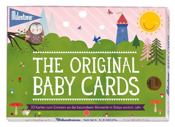 Milestone- die original Baby Karten